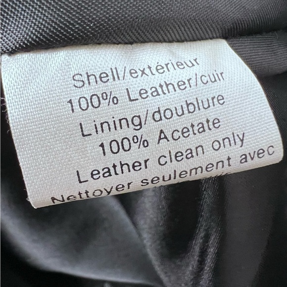 Vintage Marquis Leather Pencil Skirt - Picture 7 of 7